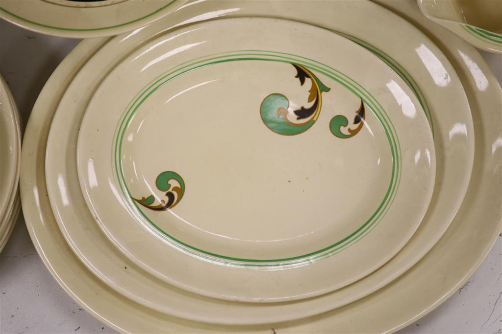 A Royal Doulton part service Lynn pattern including two tureens